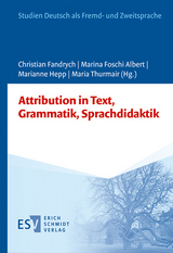 Attribution in Text, Grammatik, Sprachdidaktik - 