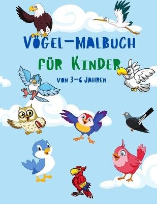 V�gel-Malbuch f�r Kinder von 3-6 Jahren - Ivy Smart