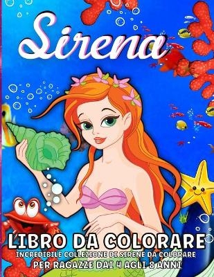 Sirene Libro Da Colorare Per Bambini - Emil Rana O'Neil