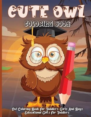 Cute Owl Coloring Book - Emma Silva