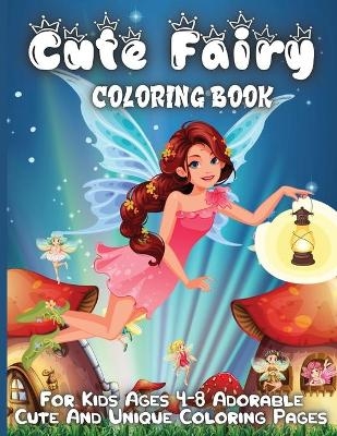 Cute Fairy Coloring Book - Emma Silva