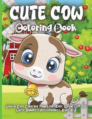Cute Cow Coloring Book - Emma Silva