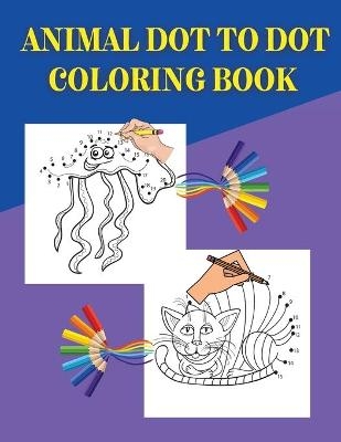 Animal Dot To Dot Coloring Book - Lisa Eland