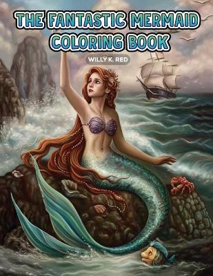 Mermaid Coloring Book for Kids - Willy K Red