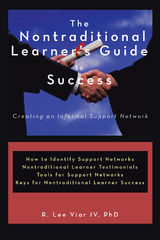 Nontraditional Learner'S Guide  to  Success -  R. Lee Viar IV