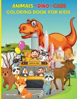 Animal Coloring Book for Kids - Willy K Red