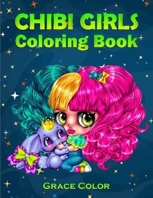 Chibi Girls Coloring Book - Grace Color