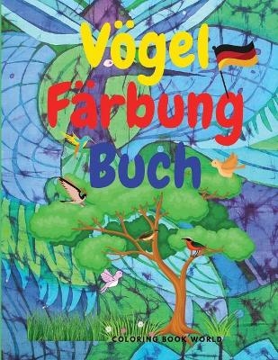 V�gel F�rbung Buch -  Coloring Book World