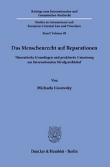 Das Menschenrecht auf Reparationen. - Michaela Lissowsky