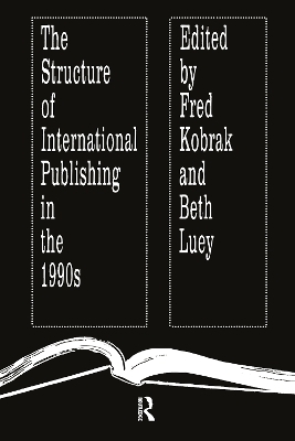 The Structure of International Publishing in the 1990s - 