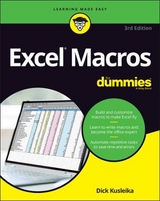 Excel Macros For Dummies - Kusleika, Dick