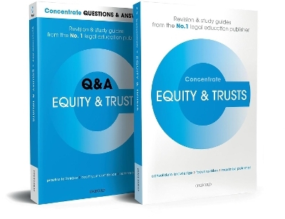 Equity and Trusts Revision Concentrate Pack - Iain McDonald, Anne Street, Rosalind Malcolm