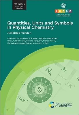 Quantities, Units and Symbols in Physical Chemistry - 