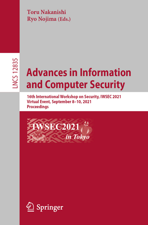 Advances in Information and Computer Security - 