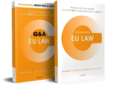 European Union Law Revision Concentrate Pack - Matthew Homewood, Nigel Foster