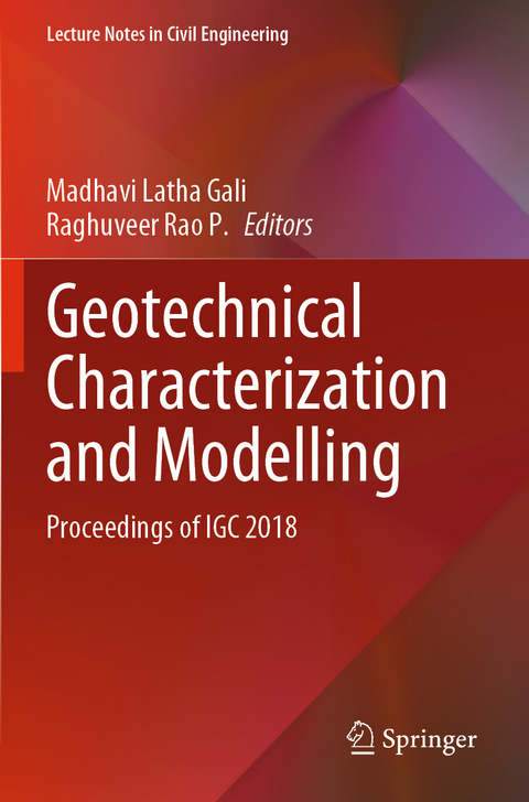 Geotechnical Characterization and Modelling - 