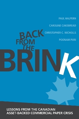Back from the Brink - Paul Halpern, Caroline Cakebread, Christopher C. Nicholls, Poonam Puri