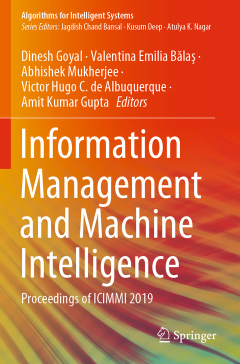 Information Management and Machine Intelligence - 