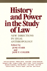 History and Power in the Study of Law - 