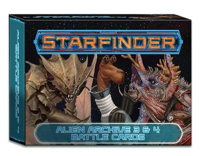 Starfinder Alien Archive 3 & 4 Battle Cards - Paizo Staff