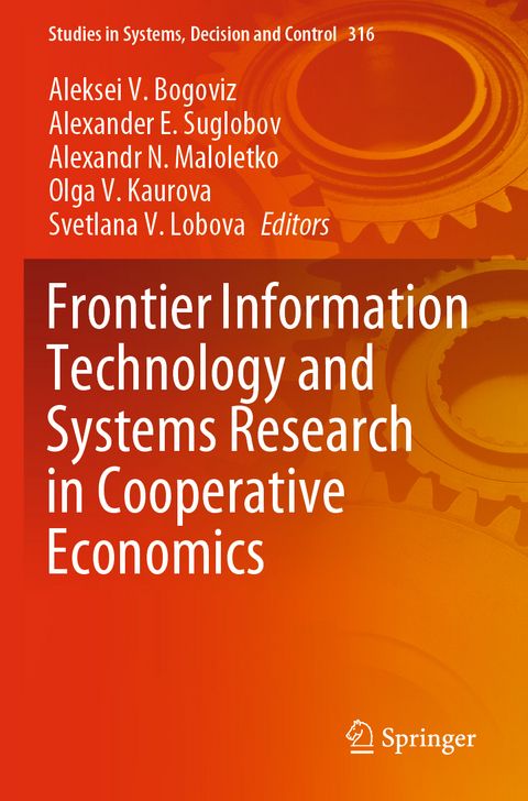 Frontier Information Technology and Systems Research in Cooperative Economics - 